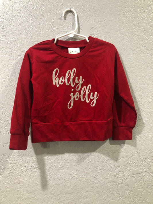 Girls Holly Jolly T-Shirt by Grace & Emma