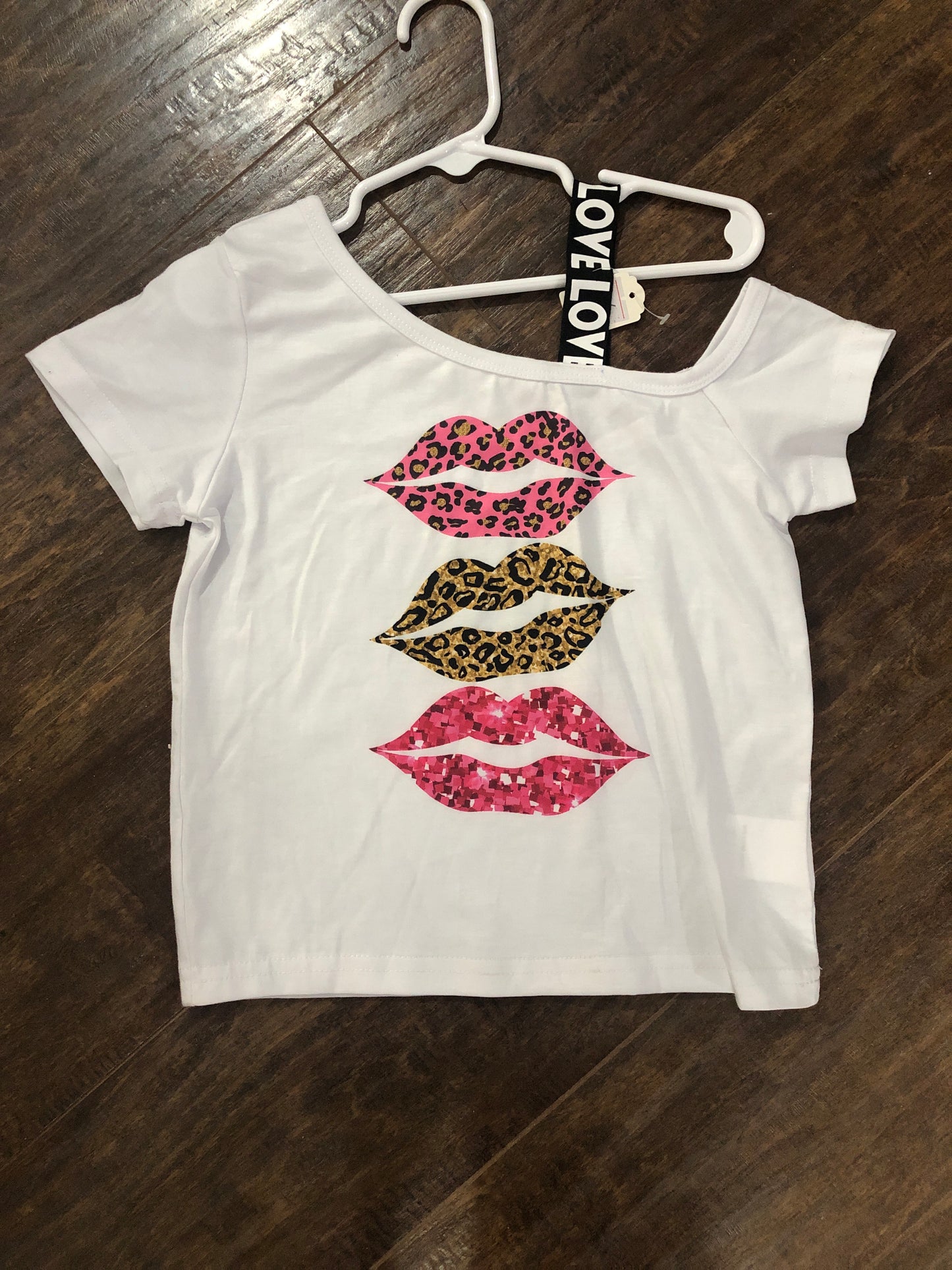 Girls Love One Shoulder Top