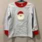 Boys Holly Leaf Santa L/S Romper or Shirt by Ishtex