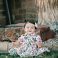 Girls Cactus Floral Flow Dress by Shea Baby