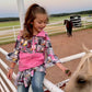 Girls Boot Print Fleece Vest by Shea Baby