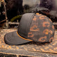 Ladies Leopard Printed Mesh Magna Pony Hat