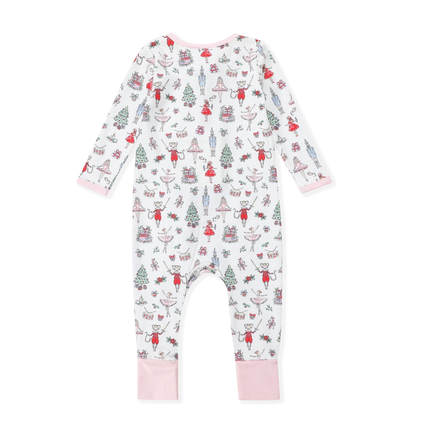 Girls Nutcracker Butterknit Zip Up Romper by Swoon Baby