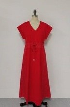 Ladies Red Dress by JODIFL