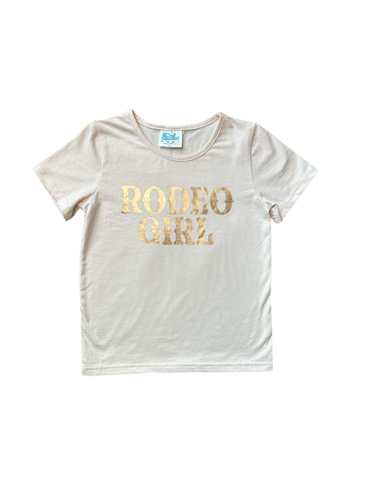 Girls Rodeo Girl Short Sleeve Tee by Shea Baby