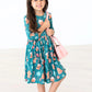 Girls Gingerbread House Bodysuit or Twirl Dress by Mila & Rose