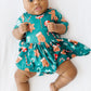 Girls Gingerbread House Bodysuit or Twirl Dress by Mila & Rose