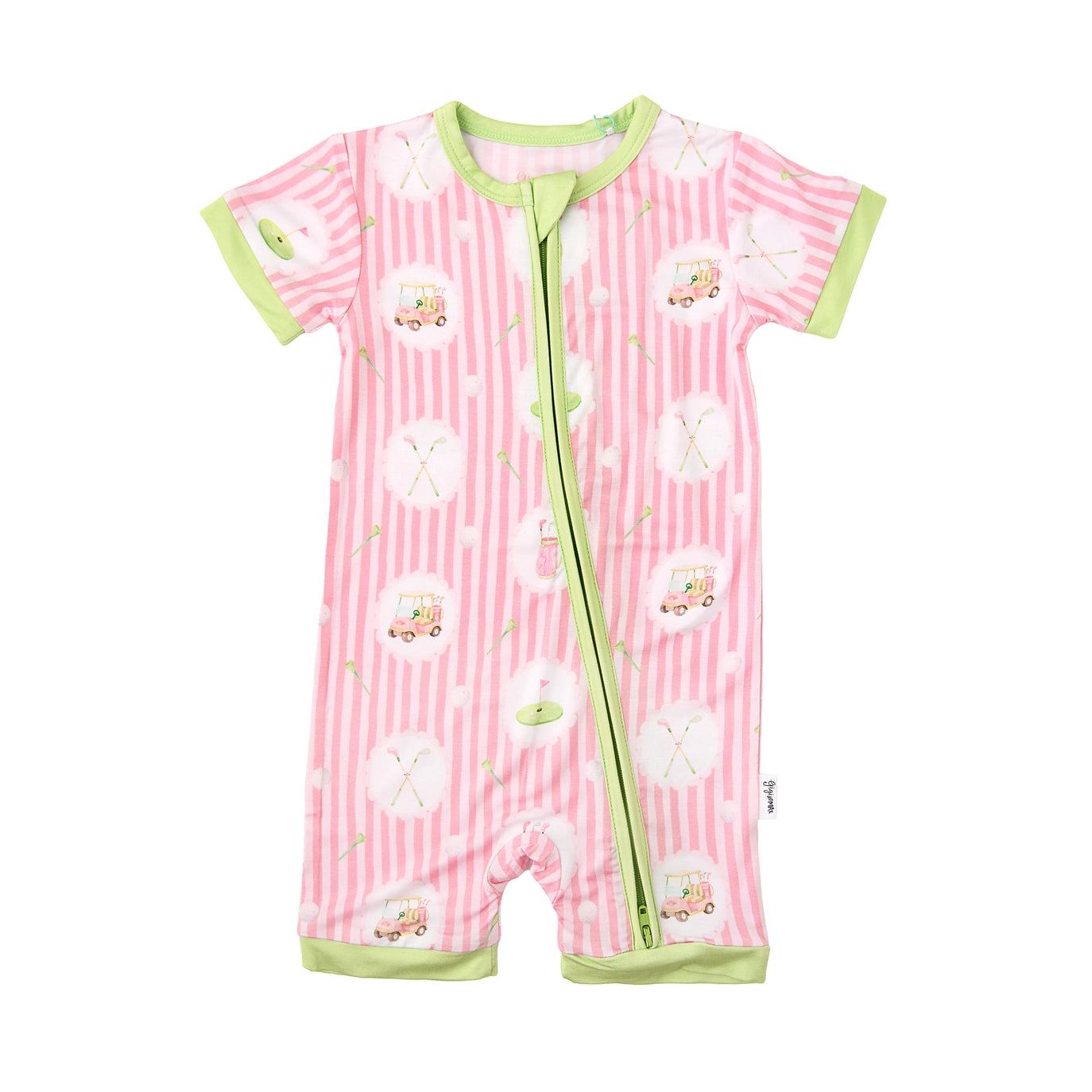 Girls Piper Golf Shorty Zip Bamboo One Piece by Gigi & Max