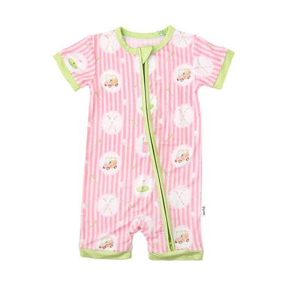 Girls Piper Golf Shorty Zip Bamboo One Piece by Gigi & Max