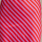 Ladies Elastic Band Midi Skirt-Pink and Red