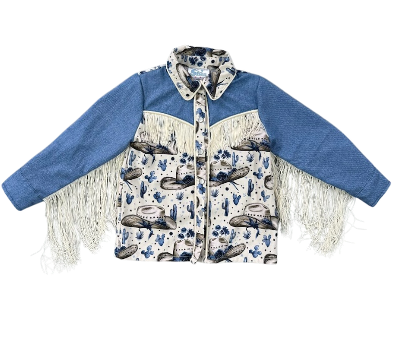 Girls Rancher Cowgirl Pearl Snap Onesie or Shirt by Shea Baby