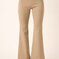 Ladies Surplice V Waist Flare Leg Pants by Mittoshop