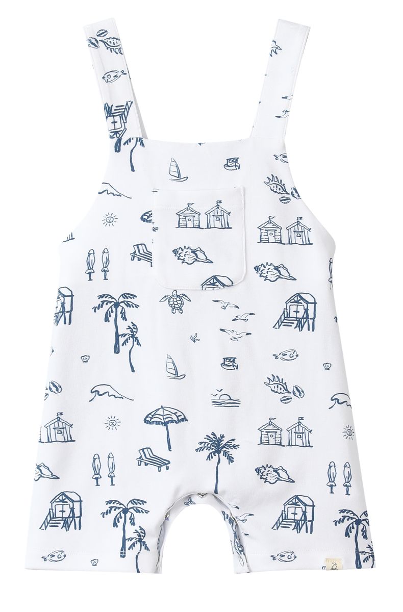Boys Beach Dandy Jersey Overalls by Me & Henry