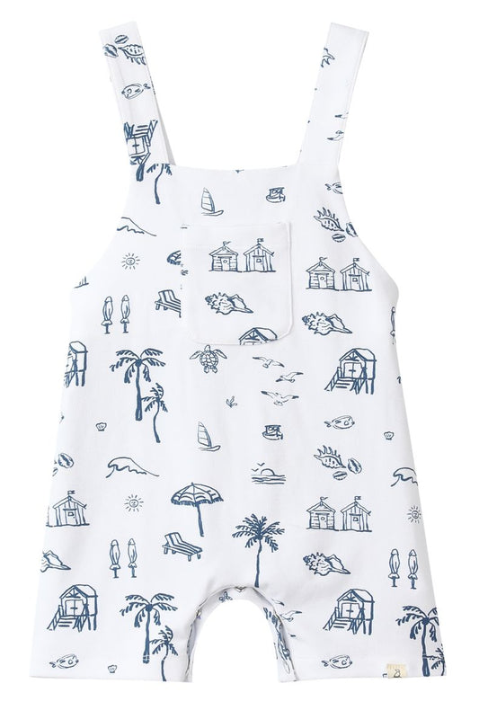 Boys Beach Dandy Jersey Overalls by Me & Henry