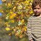 Boys Green Multi Stripe Rib Adams Robbed Henley by Me & Henry