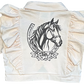 Girls Horseshoe Ruffle Jacket by Shea Baby