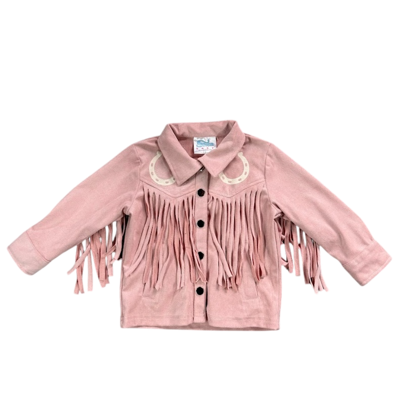 Girls Literally Just a Cowgirl Jacket by Shea Baby