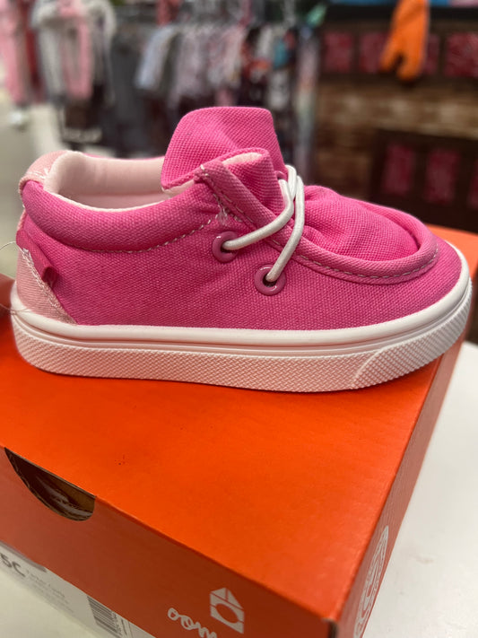 Girls Parker Hot Pink Shoe by Oomphies