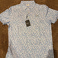 Men's Blue Tee Time Golf Shirt