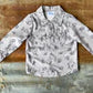 Boys Brand Print LS Pearl Snap Onesie or Shirt by Shea Baby