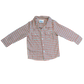 Boys Red Plaid Pearl Snap L/S Onesie or Shirt by Shea Baby