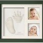 KeaBabies Baby Handprint, Footprint Keepsake Solo Frame