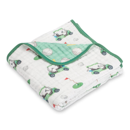LollyBanks Golf A Round Muslin Quilt