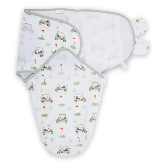 LollyBanks Golf A Round Muslin Swaddle Sack