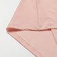 Ladies Pink Flower Dotted Ruffled Sleeve Mesh Top