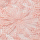 Ladies Pink Flower Dotted Ruffled Sleeve Mesh Top