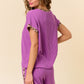 Ladies Have It Your Way Rib Top-Magenta