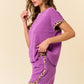 Ladies Have It Your Way Ribbed Shorts-Magenta