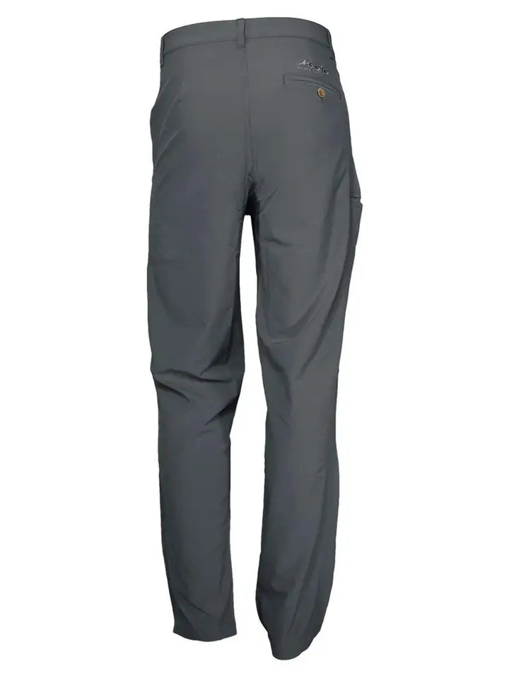 Men's Stretch Fit Pants-Sharkskin Grey