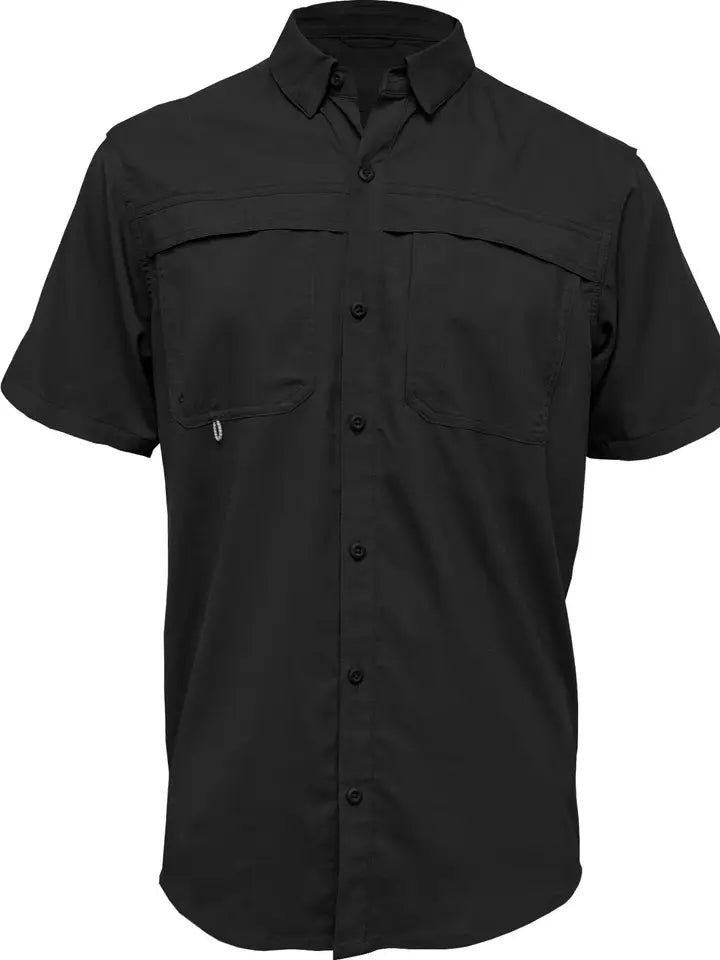 Men's Sowal Short Sleeve Fishing Shirt-Octopus Ink