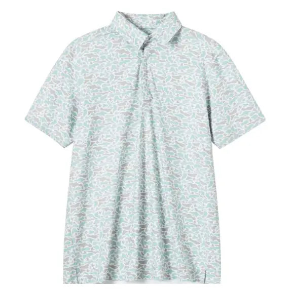 Boys Marsh Camo Polo Shirt by Meripex