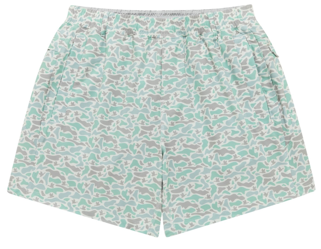 Boys Marsh Camo Freeballers Shorts by Meripex