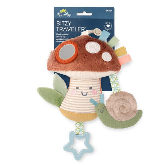 Bitzy Traveler by Itzy Ritzy-Mushroom
