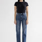 Ladies Mica Denim High Rise Straight Leg Jeans