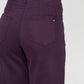 Ladies Mica Denim High-Rise Wide Leg Jeans - Plum