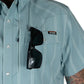 Men's Daryll Short Sleeve Shirt - Mid Blue