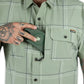 Men's Jack Knife Short Sleeve Shirt - Sage Green