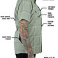 Men's Jack Knife Short Sleeve Shirt - Sage Green