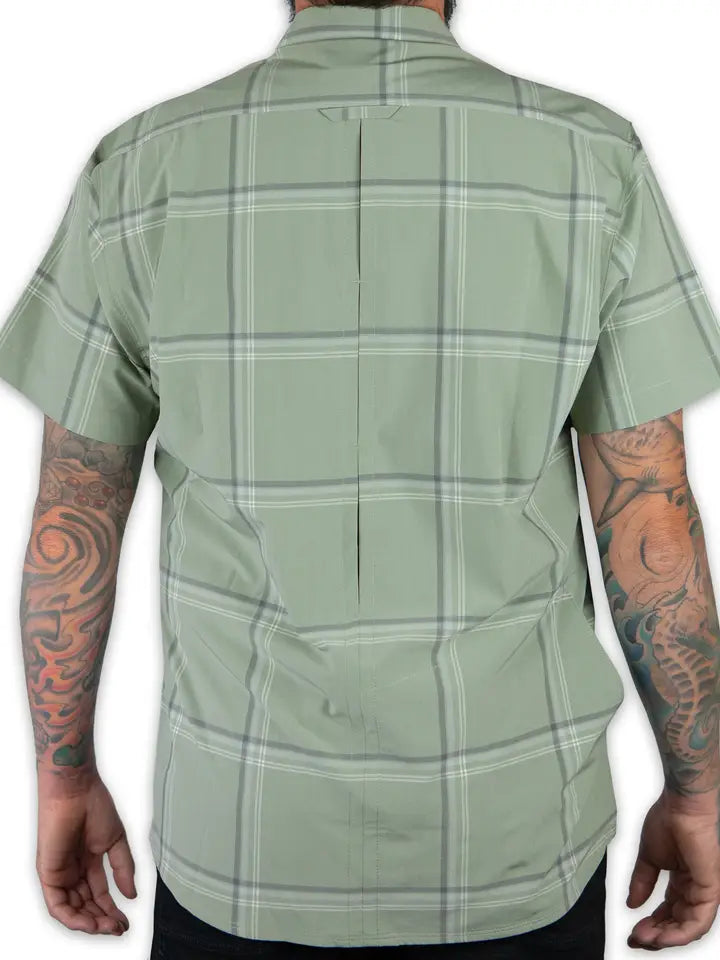 Men's Jack Knife Short Sleeve Shirt - Sage Green