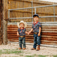 Boys Only in America Polo Onesie by Shea Baby