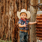 Boys Only in America Polo Onesie by Shea Baby