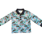 Boys Vegas Cowboy L/S Onesie/Polo by Shea Baby