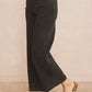 Ladies Acid Washed High-Waited Wide-Leg Pants by Entro