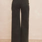 Ladies Acid Washed High-Waited Wide-Leg Pants by Entro