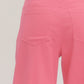 Ladies Mid Rise Ankle-Length Pants by Entro-Pink