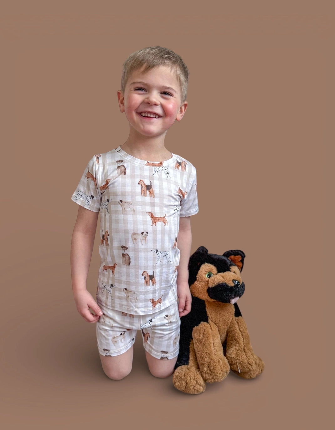 Boys Pawfect Pals Dream Short Set by Dream Big Little Co.
